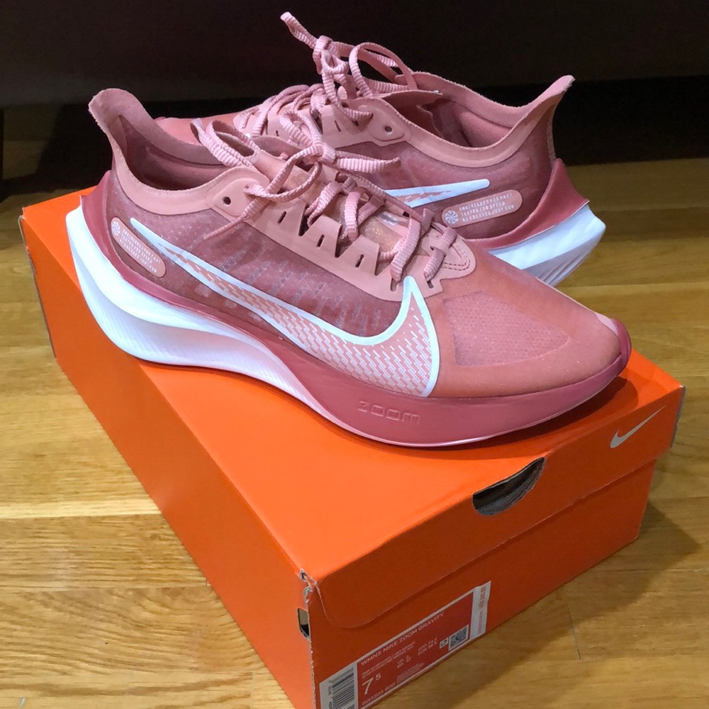 Nike Zoom Gravity Pink Rose Quartz Sneaker 7.5